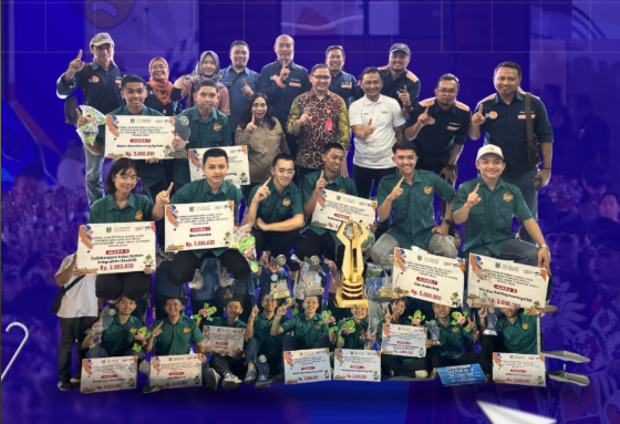 SKARIGA berhasil meraih emas pada LKS Dikmen Jatim 2026